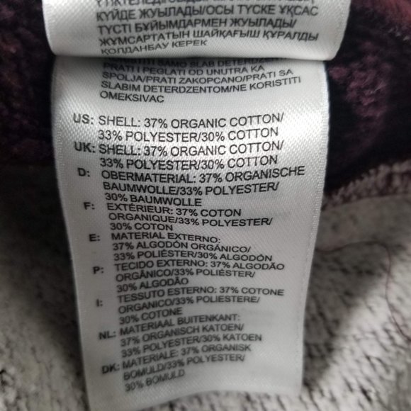 SOLD Adidas Stella Mccartney Joggers Zippered Pockets Burgandy Womens size S - Picture 8 of 11